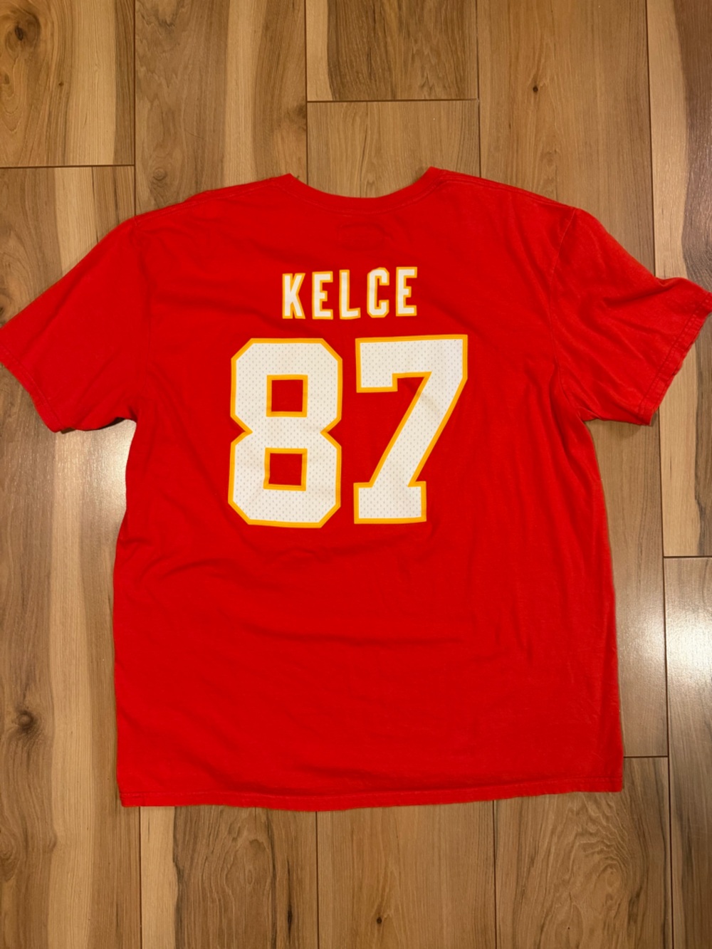 Red Travis Kelce #87 Fanatics
Cotton Kansas City Chiefs Kingdom Jersey T shirt